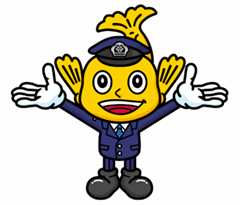 交通局イメージキャラクターハッチーのイメージ