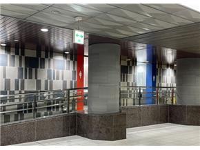 リニューアルした駅のトイレ