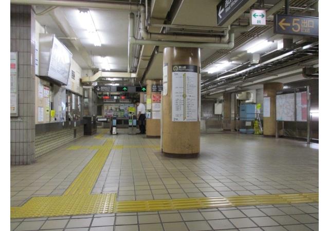 千種駅西改札(リニューアル前)