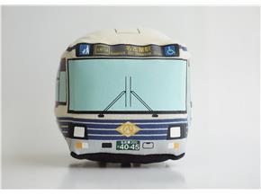 ぬいぐるみ正面の写真。行先表示は名古屋駅です。