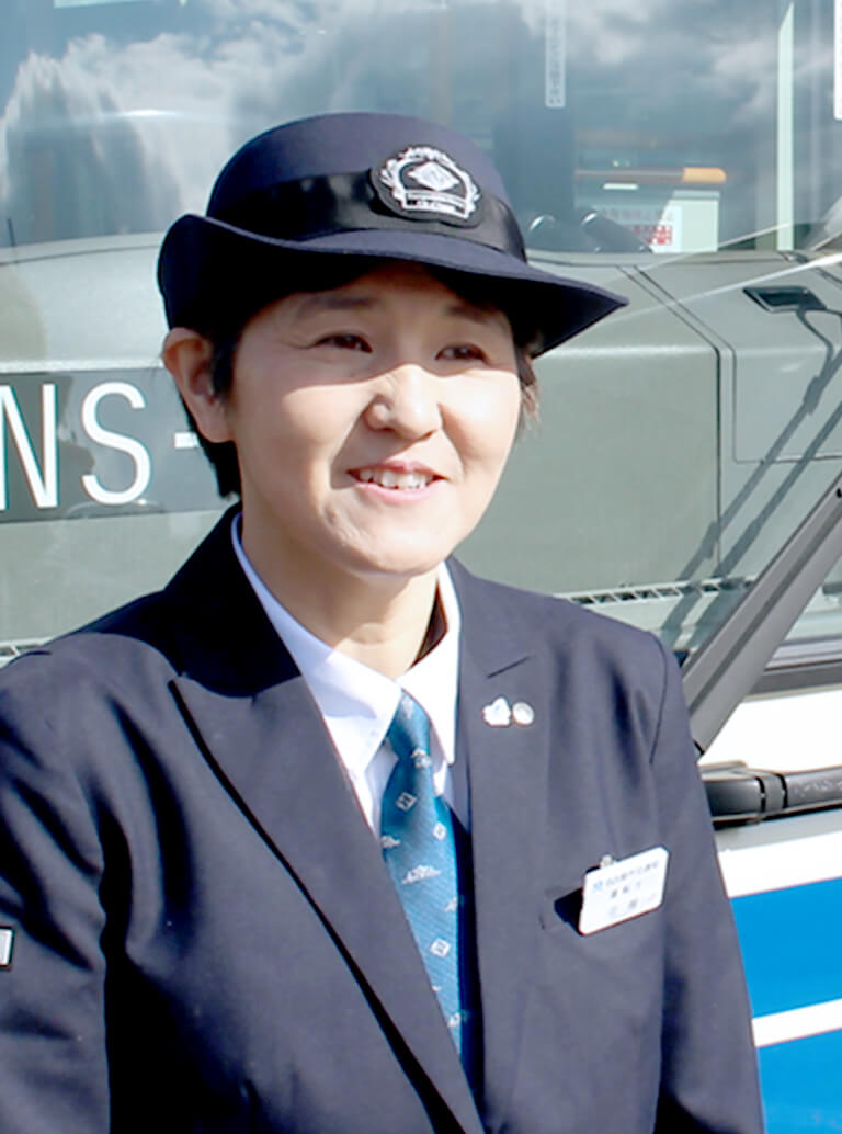 バス運転士の写真、仕事と私生活の両立（ワークライフバランス）