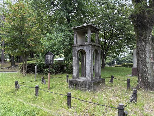 志賀公園にあるラジオ塔の画像