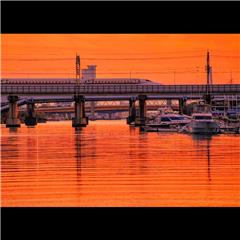 市バス沿線フォトコンテスト熱田区編の最優秀賞作品の画像です