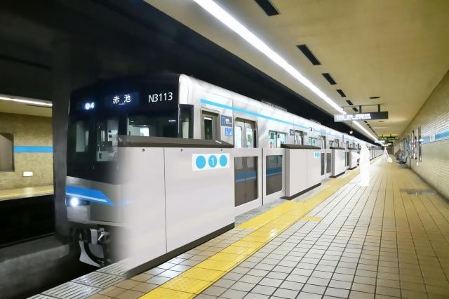 鶴舞線可動式ホーム柵イメージ図